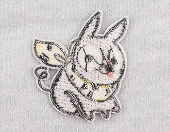 Amazon.co.jp: らんま Pちゃん 黒い豚 刺繍ワッペン ぴーちゃん : おもちゃ